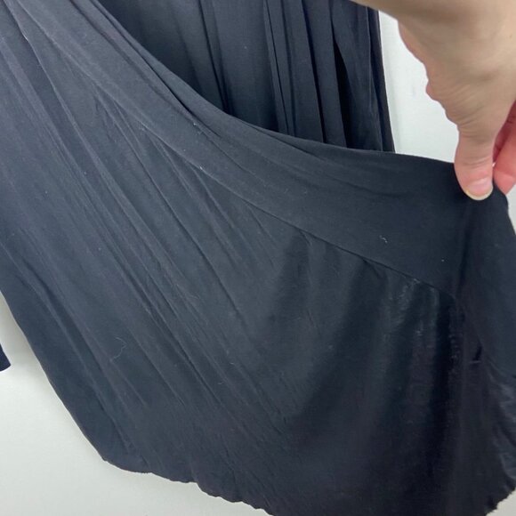 Hatch Maternity Collection Black Cardigan Womens Size XS Stretch Knit Sweater - Picture 9 of 13